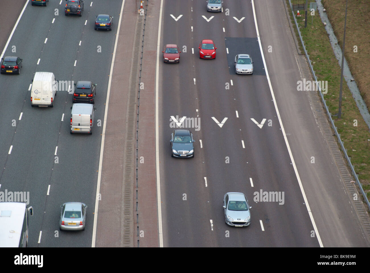 Vehicles on the M62 motorway Stock Photo Alamy