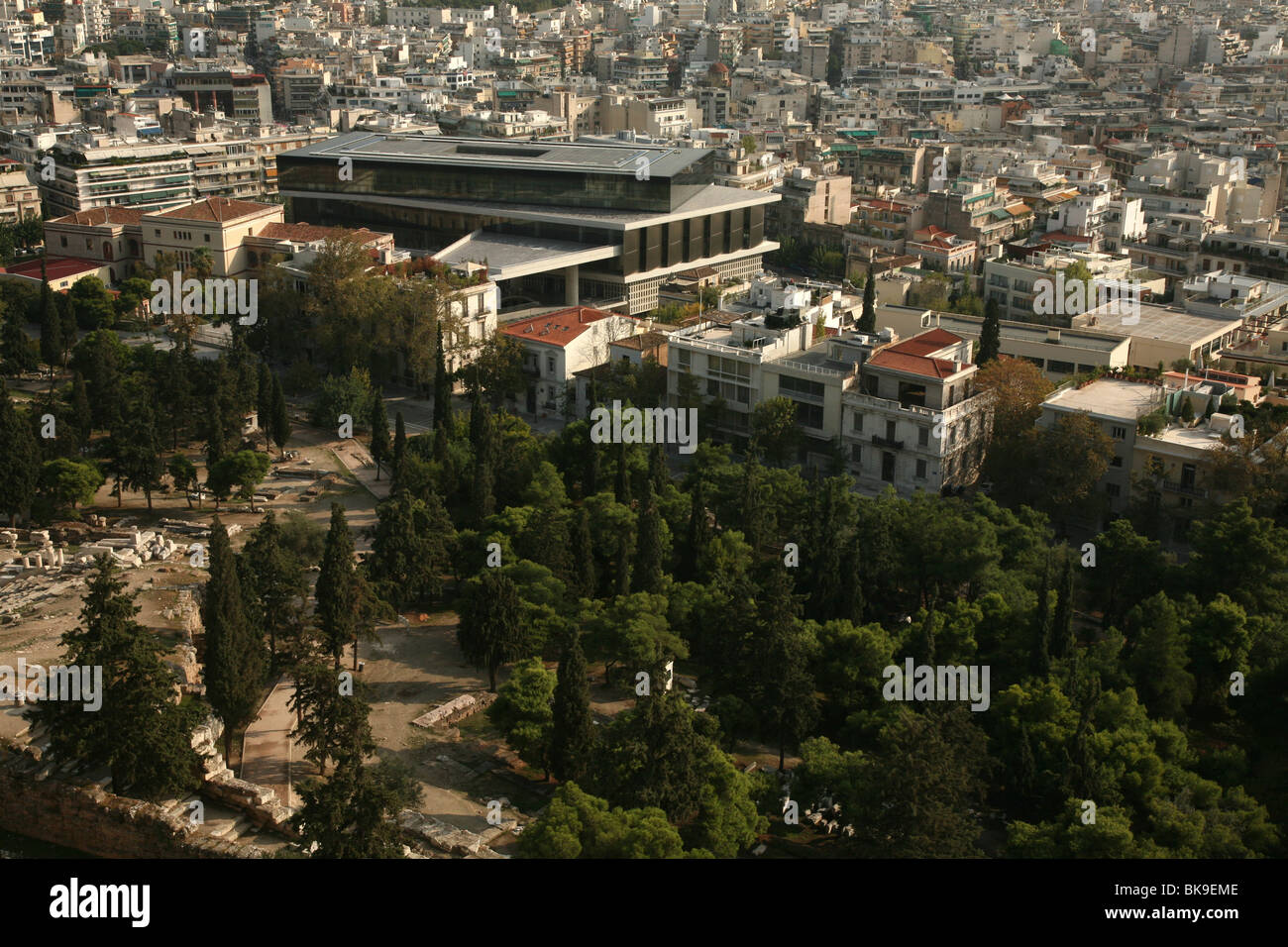 New Acropolis Museum in Athens, Greece. Stock Photo