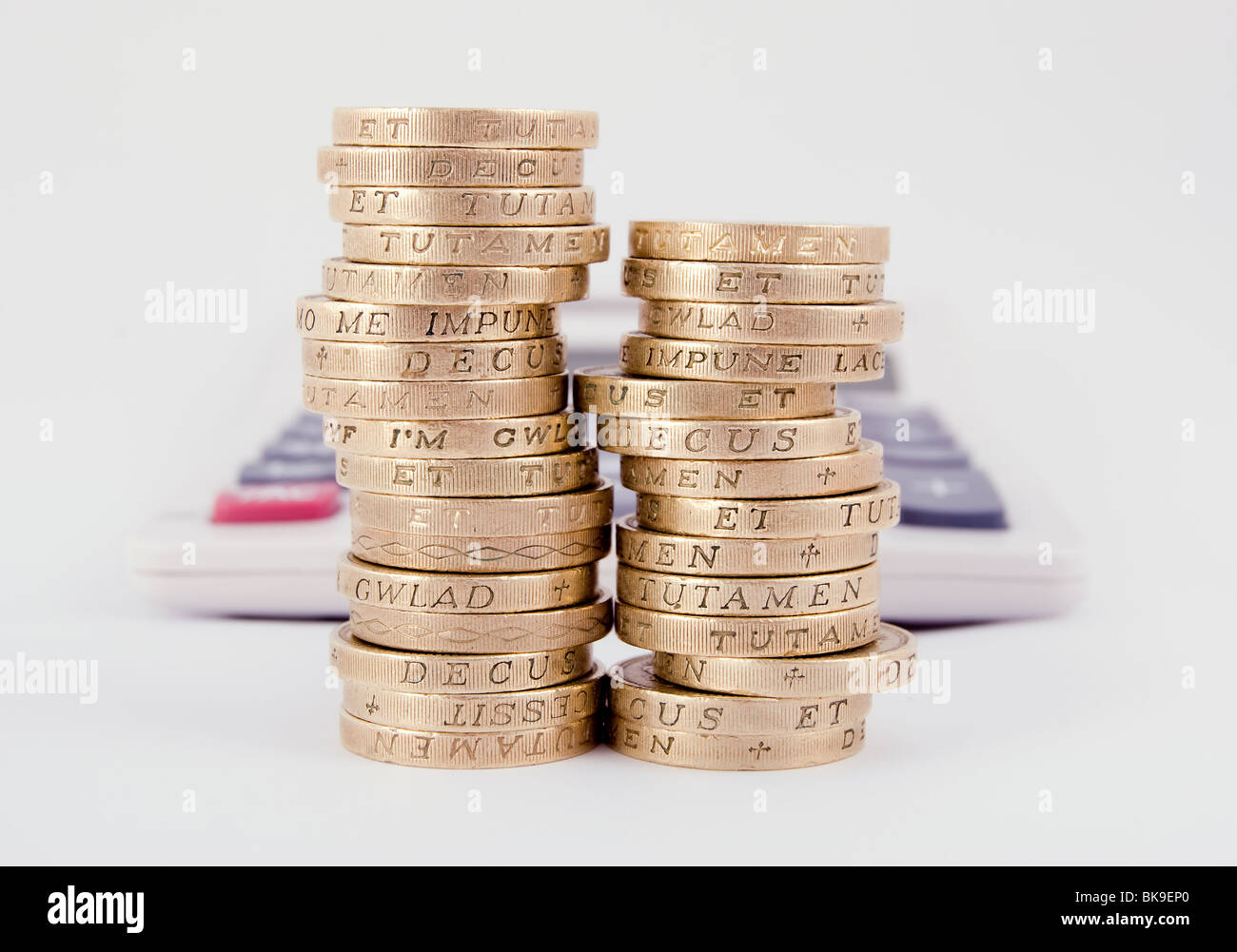 Counting the cost stock photo alamy
