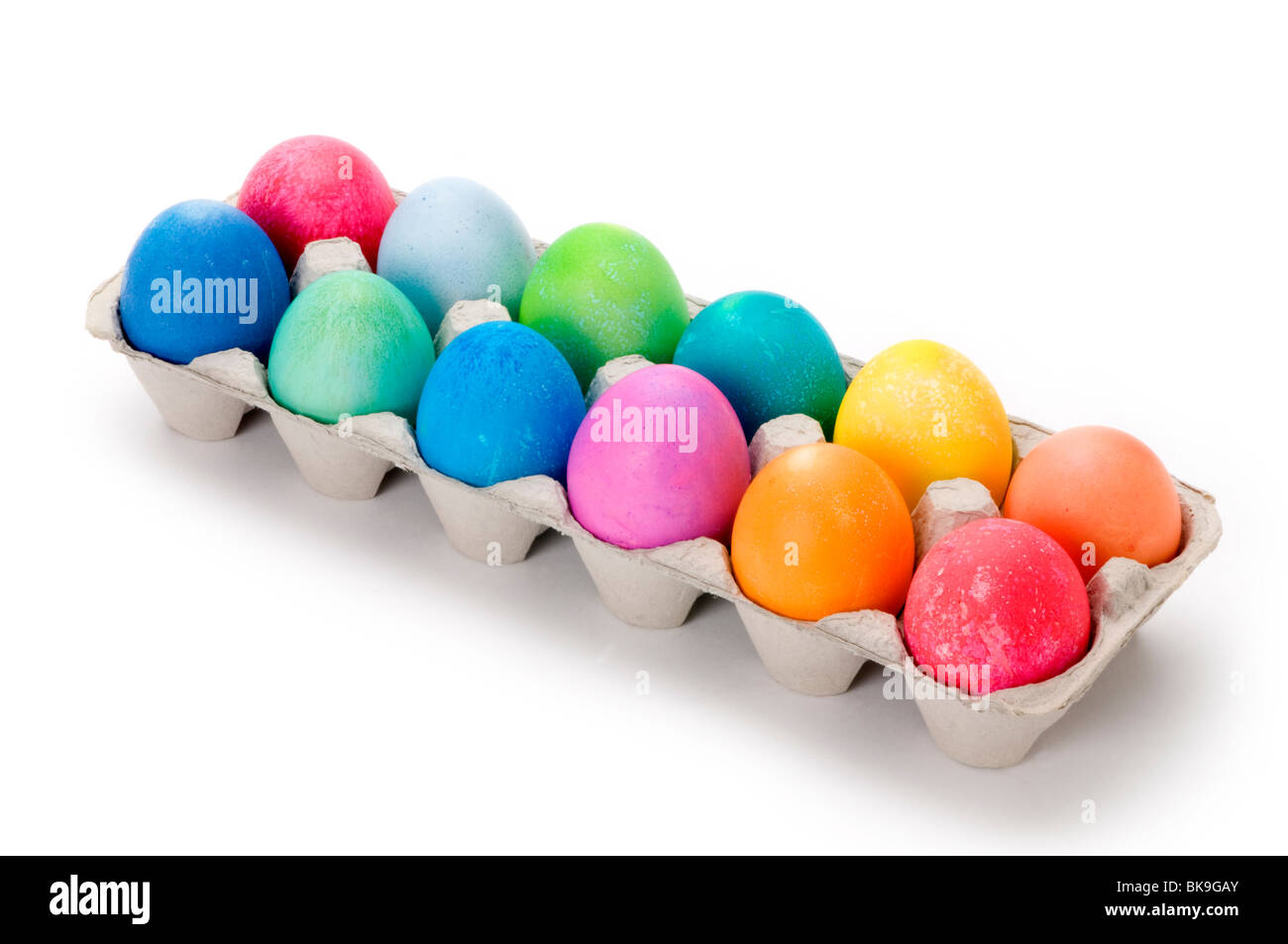 easter eggs colored eggs Stock Photo Alamy