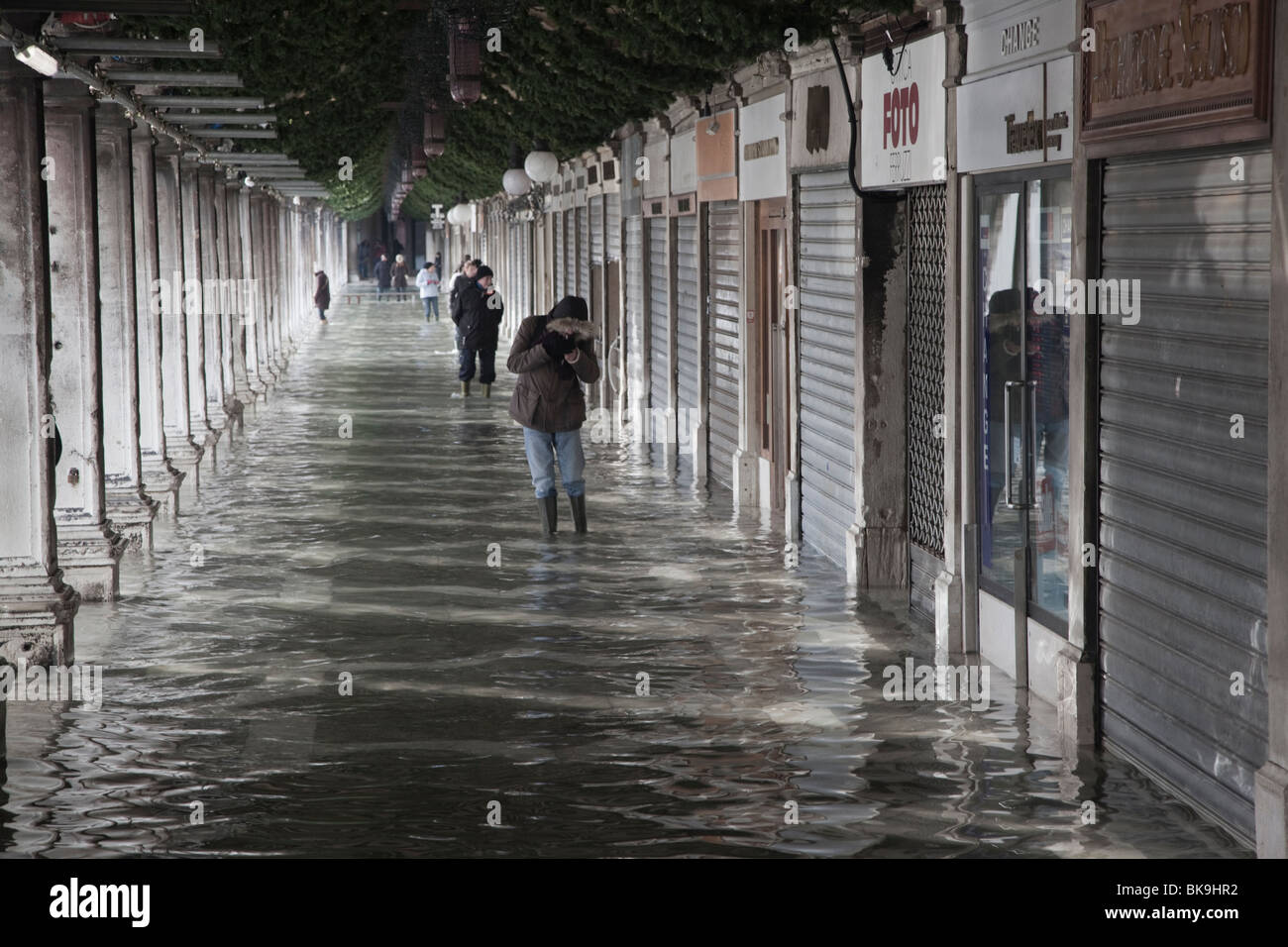 High tide in Venice, Italy Stock Photo Alamy