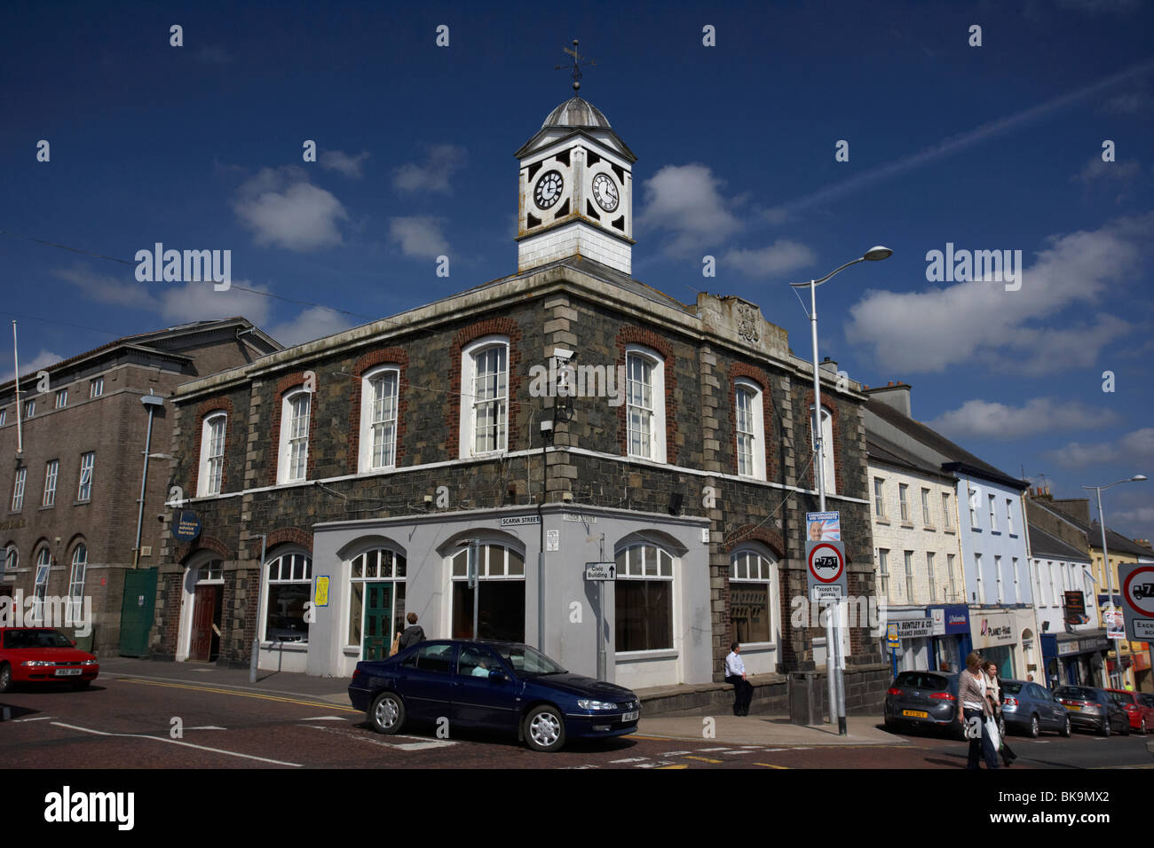 the old town hall which replaced the market house in Banbridge town county down northern ireland the old town hall which replaced the market house in Banbridge town county down northern ireland