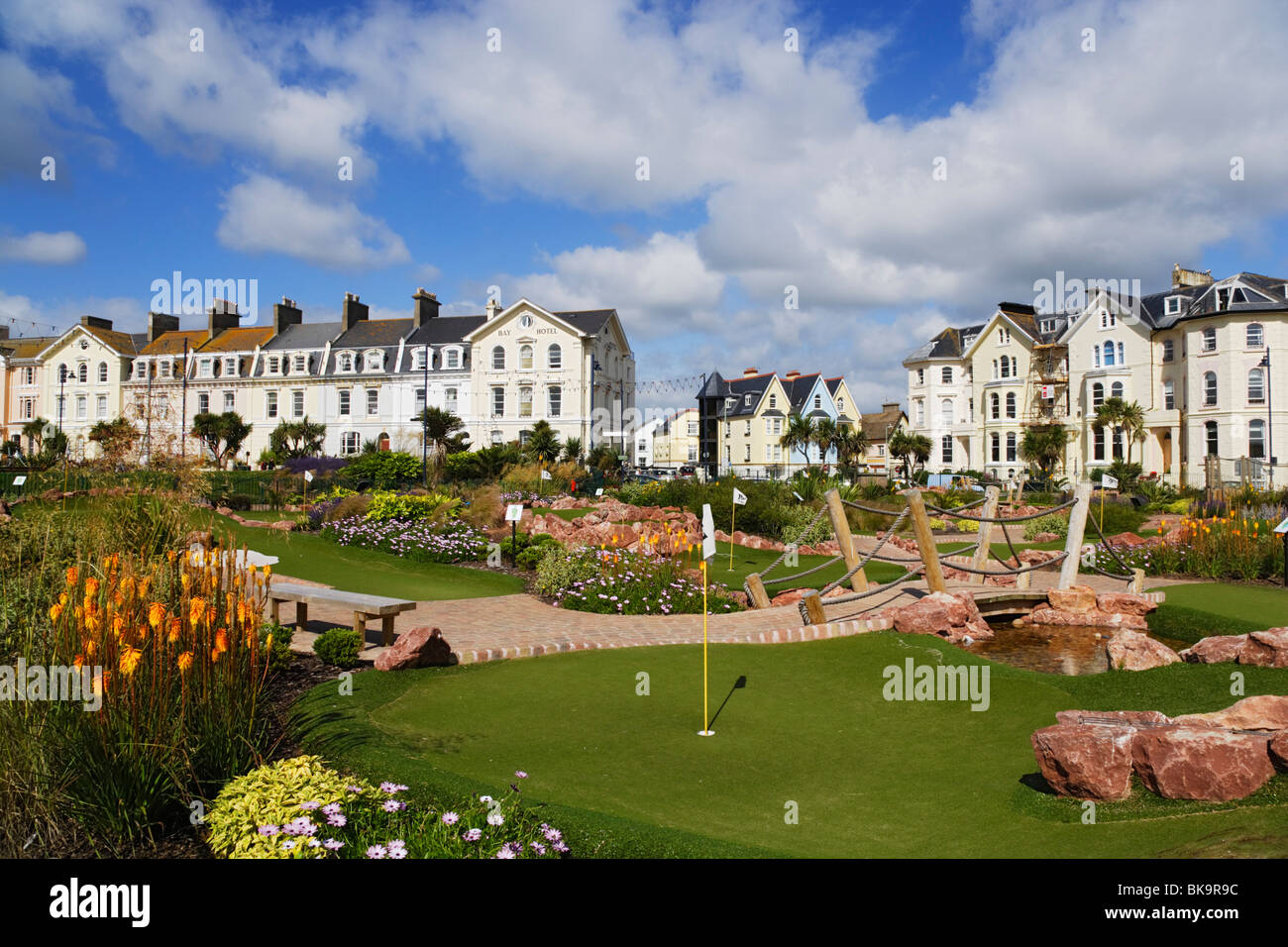 Golf course, Teignmouth, Devon, England, United Kingdom Stock Photo Alamy