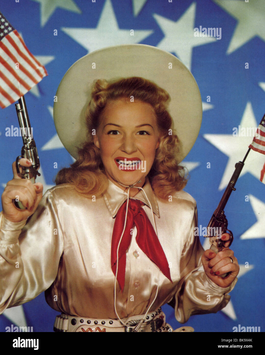 BETTY GRABLE - US film actress about 1944 Stock Photo
