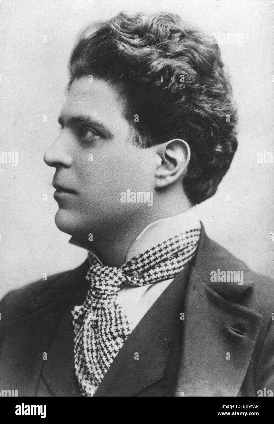 PIETRO MASCAGNI - Italian composer (1863-1945) Stock Photo