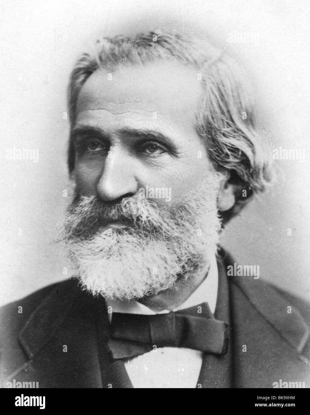 GIUSEPPE VERDI - Italian composer (1813-1901) Stock Photo