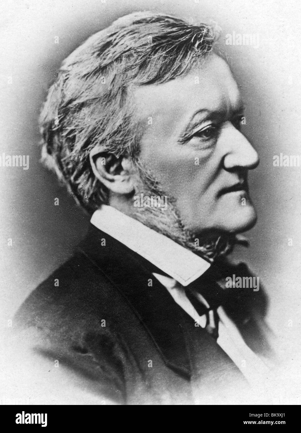 RICHARD WAGNER - German composer (1813-83) Stock Photo