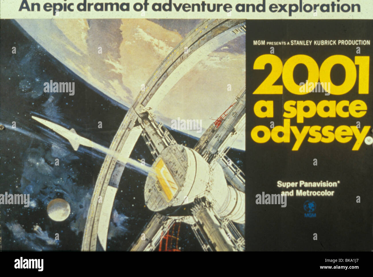 2001: A SPACE ODYSSEY (1968) POSTER TTO 049 Stock Photo
