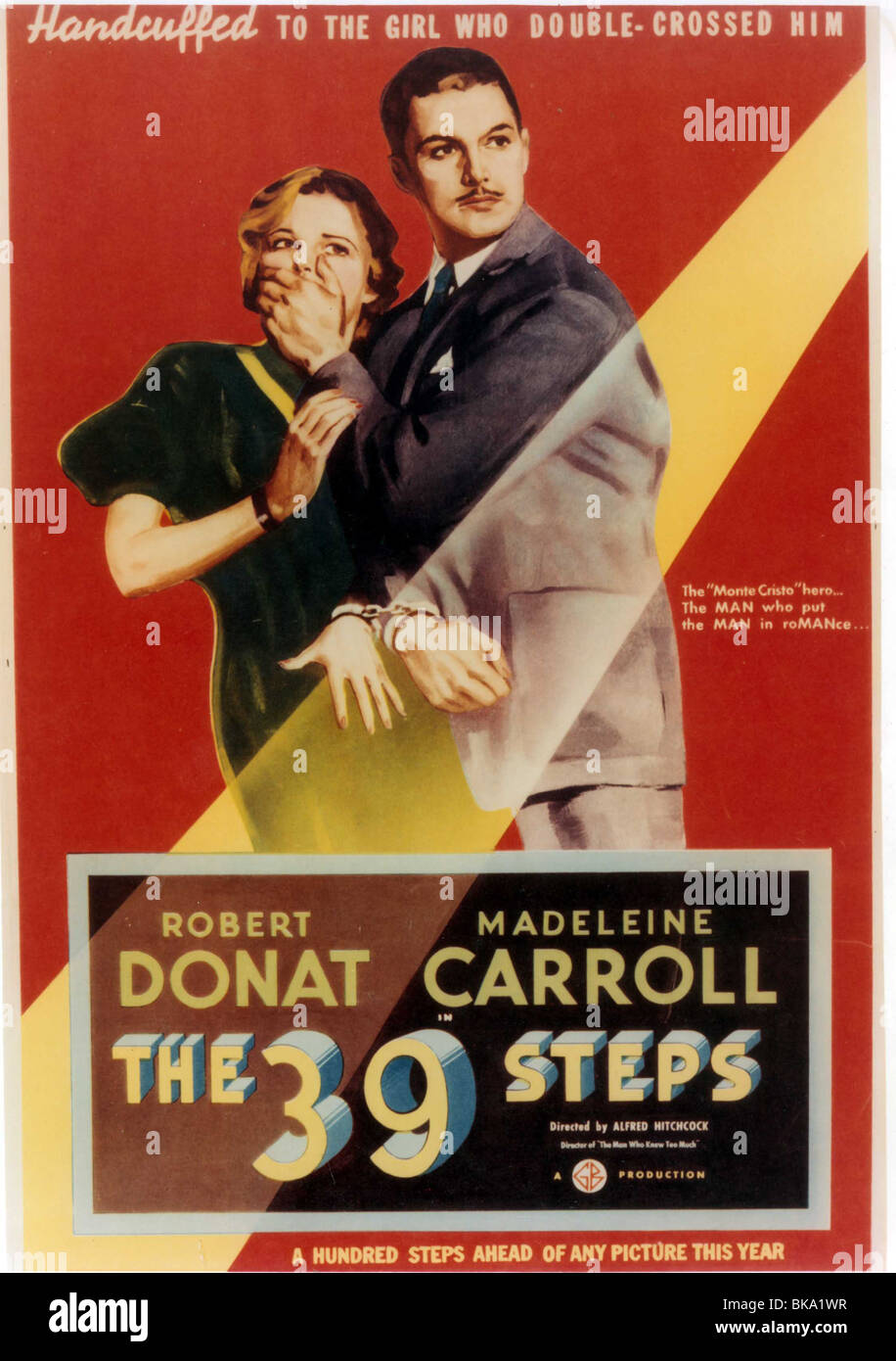 THE 39 STEPS (1935) THE THIRTY NINE STEPS (ALT) POSTER 39ST 002CP Stock Photo