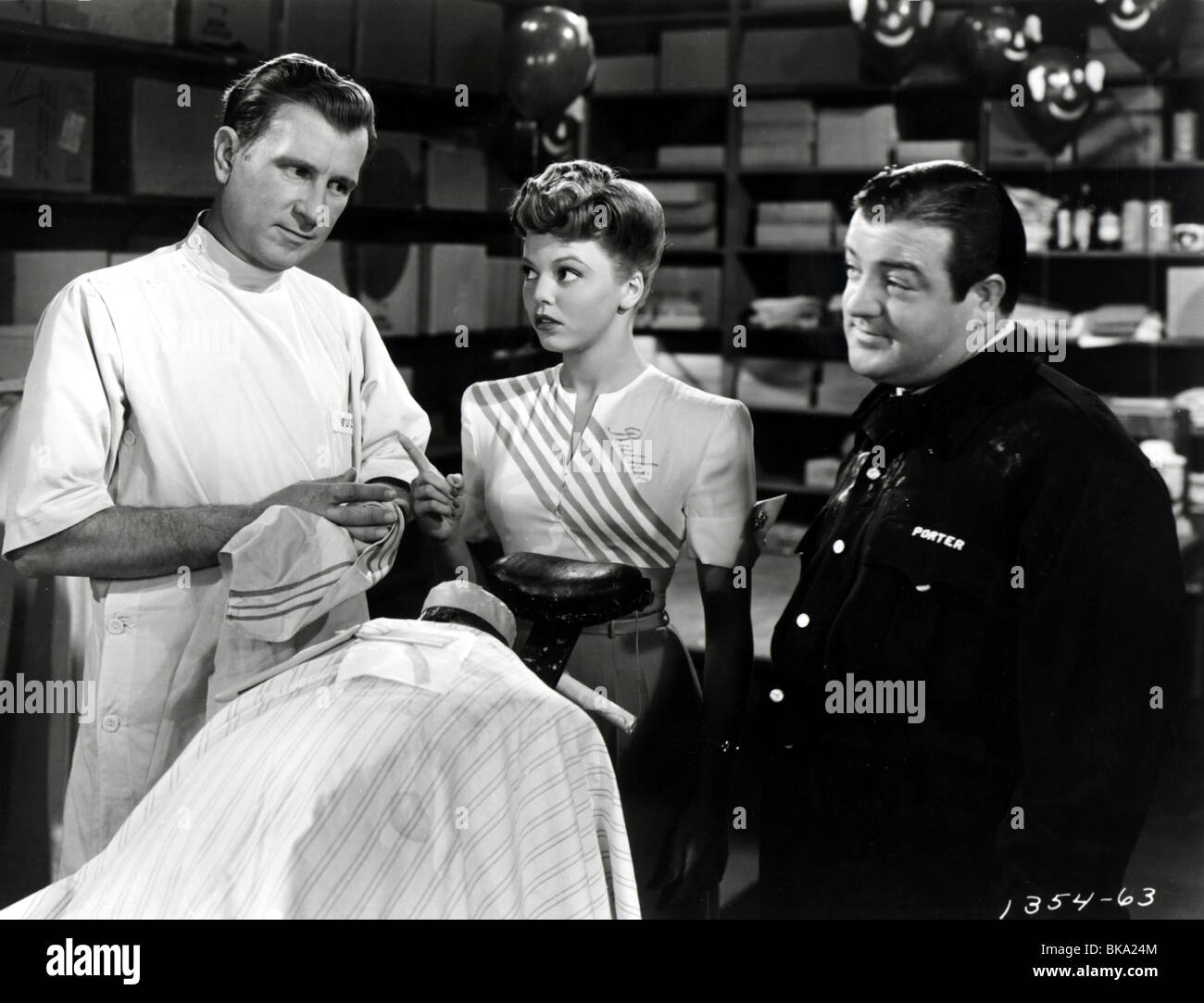 ABBOTT AND COSTELLO IN HOLLYWOOD (1945) BUD ABBOTT, JEAN PORTER, LOU