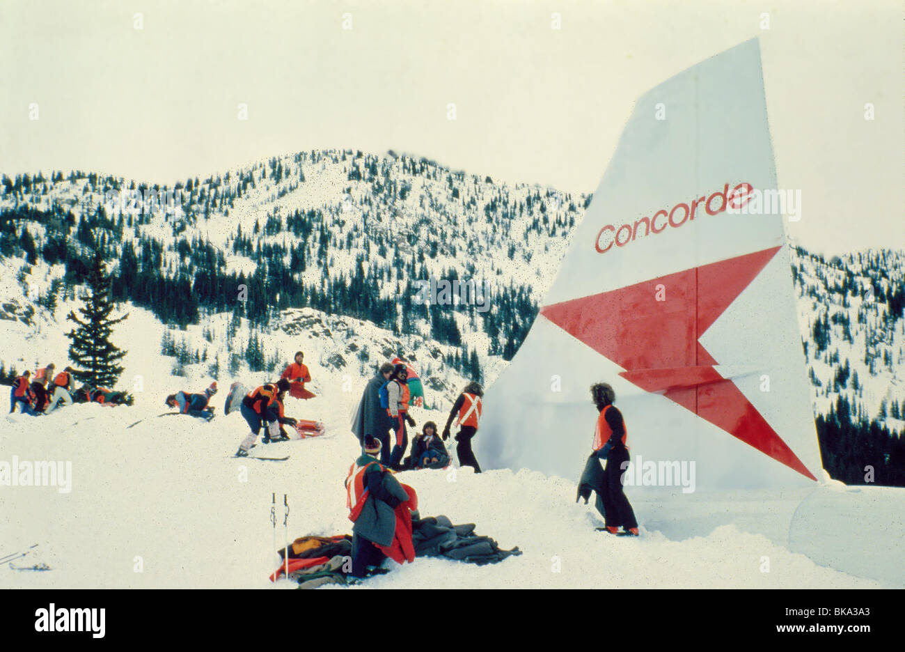 AIRPORT 80 : THE CONCORDE -1979 Stock Photo