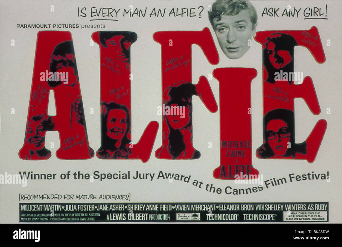 Alfie 1966 hi-res stock photography and images - Alamy