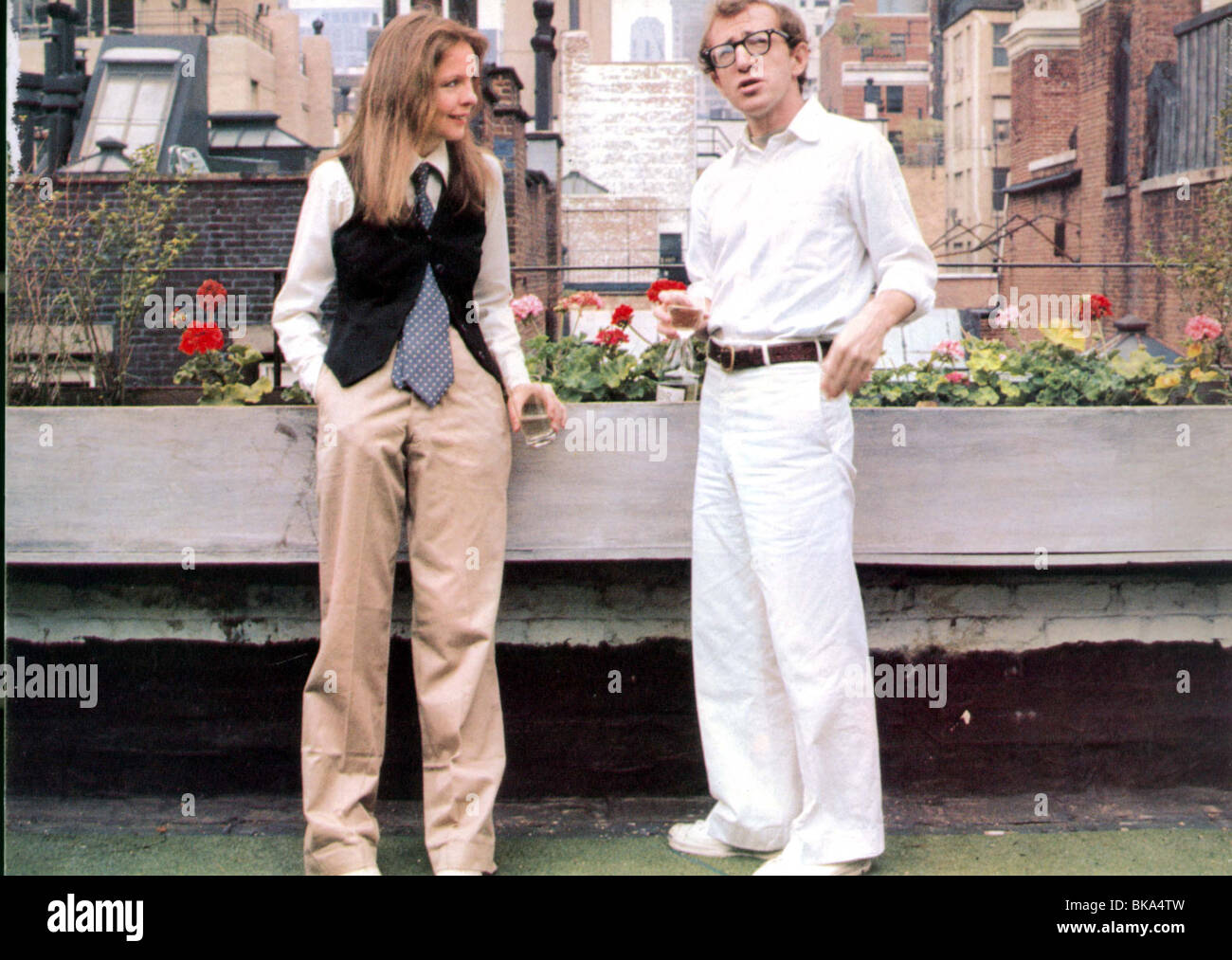 ANNIE HALL DIANE KEATON WOODY ALLEN ANH 005 FOH Stock Photo