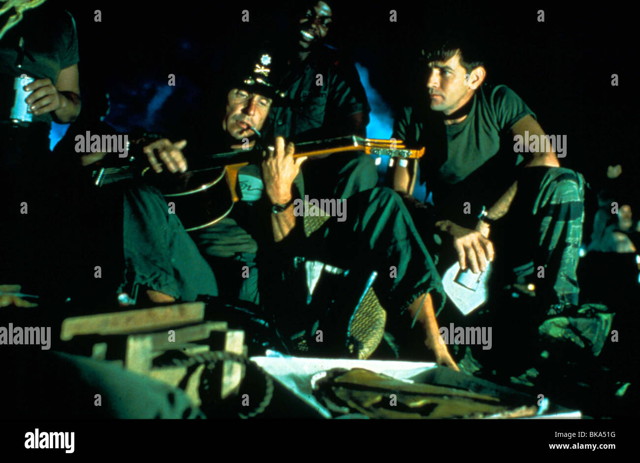 APOCALYPSE NOW (1979) ROBERT DUVALL, MARTIN SHEEN APO 045 Stock Photo