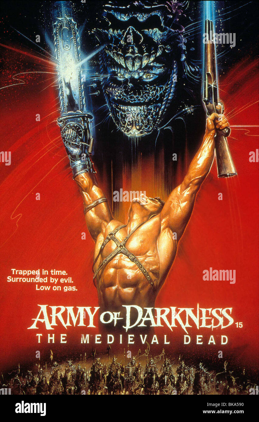 ARMY OF DARKNESS (1993) EVIL DEAD III (ALT) POSTER AOFD 029 Stock Photo -  Alamy