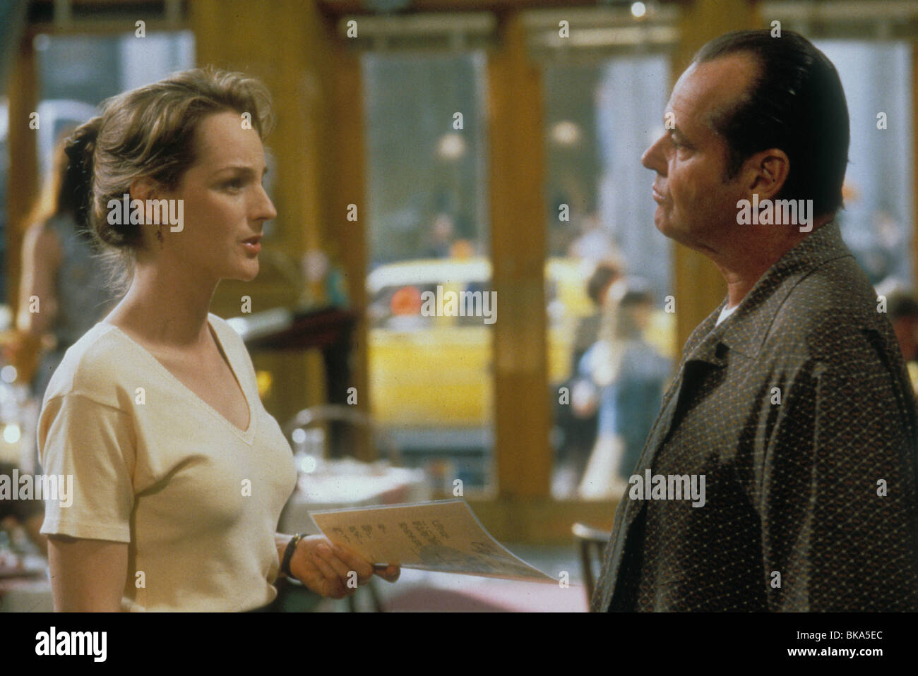 AS GOOD AS IT GETS (1998) HELEN HUNT, JACK NICHOLSON AGAG 206 Stock Photo