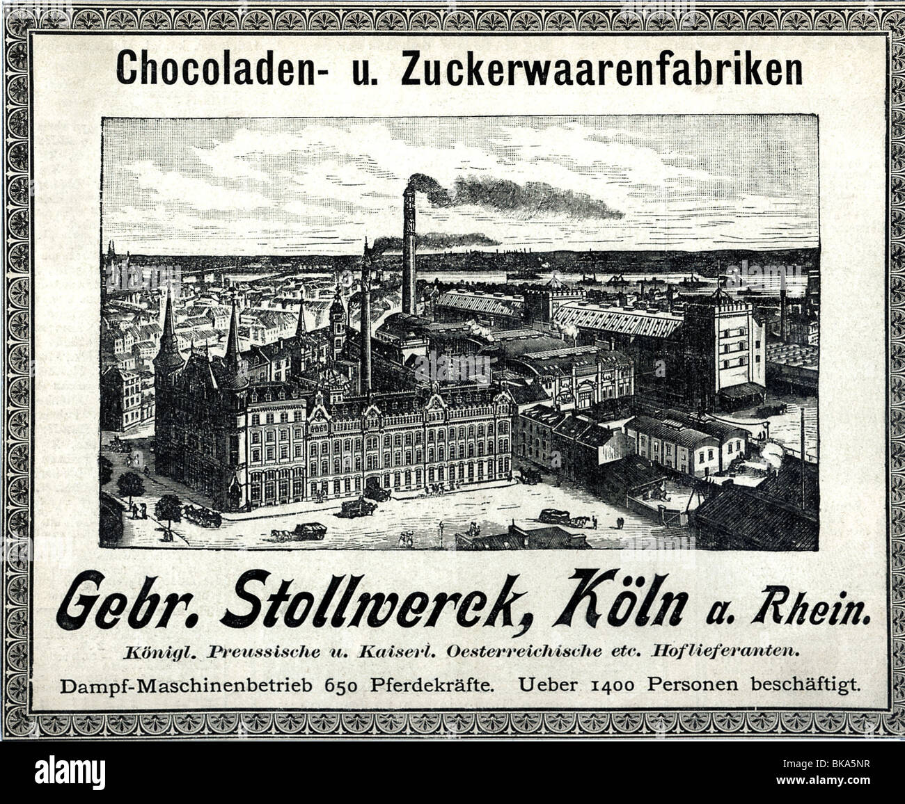 industry, factory, Stollwerck chocolate and sugar factory, Cologne