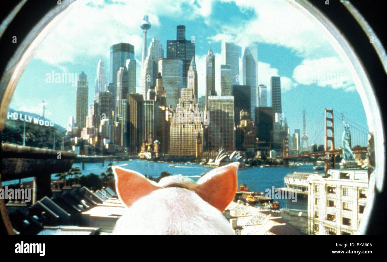 BABE : PIG IN THE CITY -1998 Stock Photo