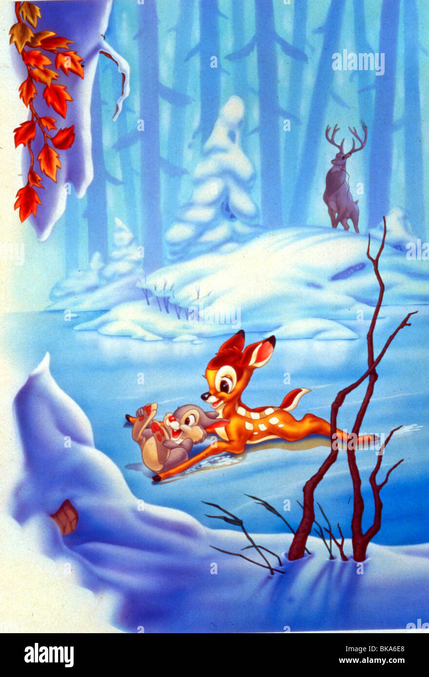 BAMBI -1942 CREDIT DISNEY Stock Photo