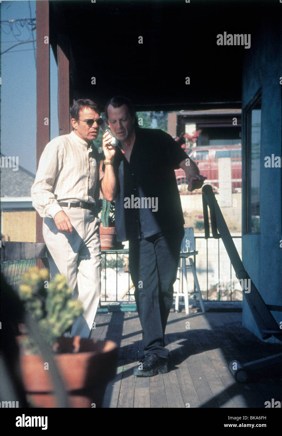 Bruce willis billy bob thornton hires stock photography and images