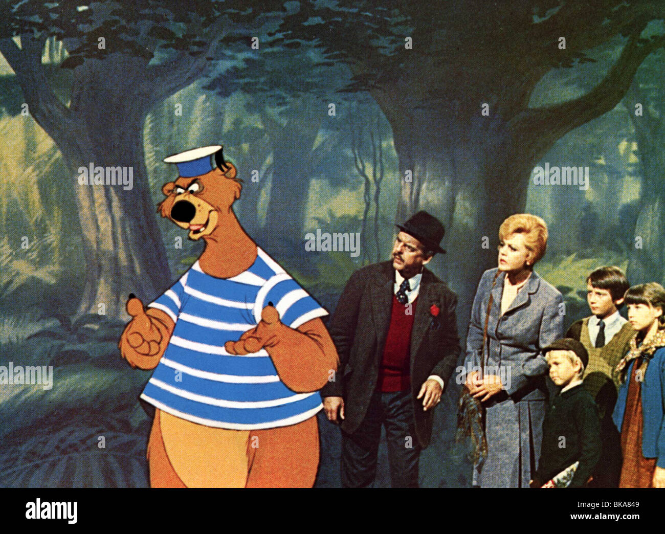 Angela Lansbury Flying On A Broom In Bedknobs And Bro vrogue.co