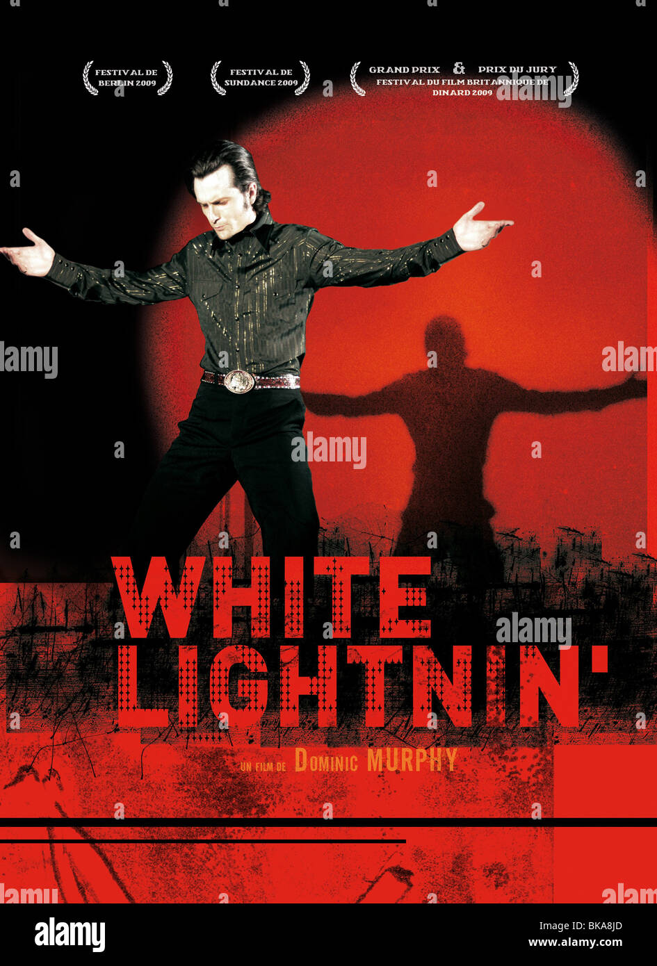 White Lightnin' Year : 2009 - UK Director : Dominic Murphy Edward Hogg Movie poster (France) Stock Photo