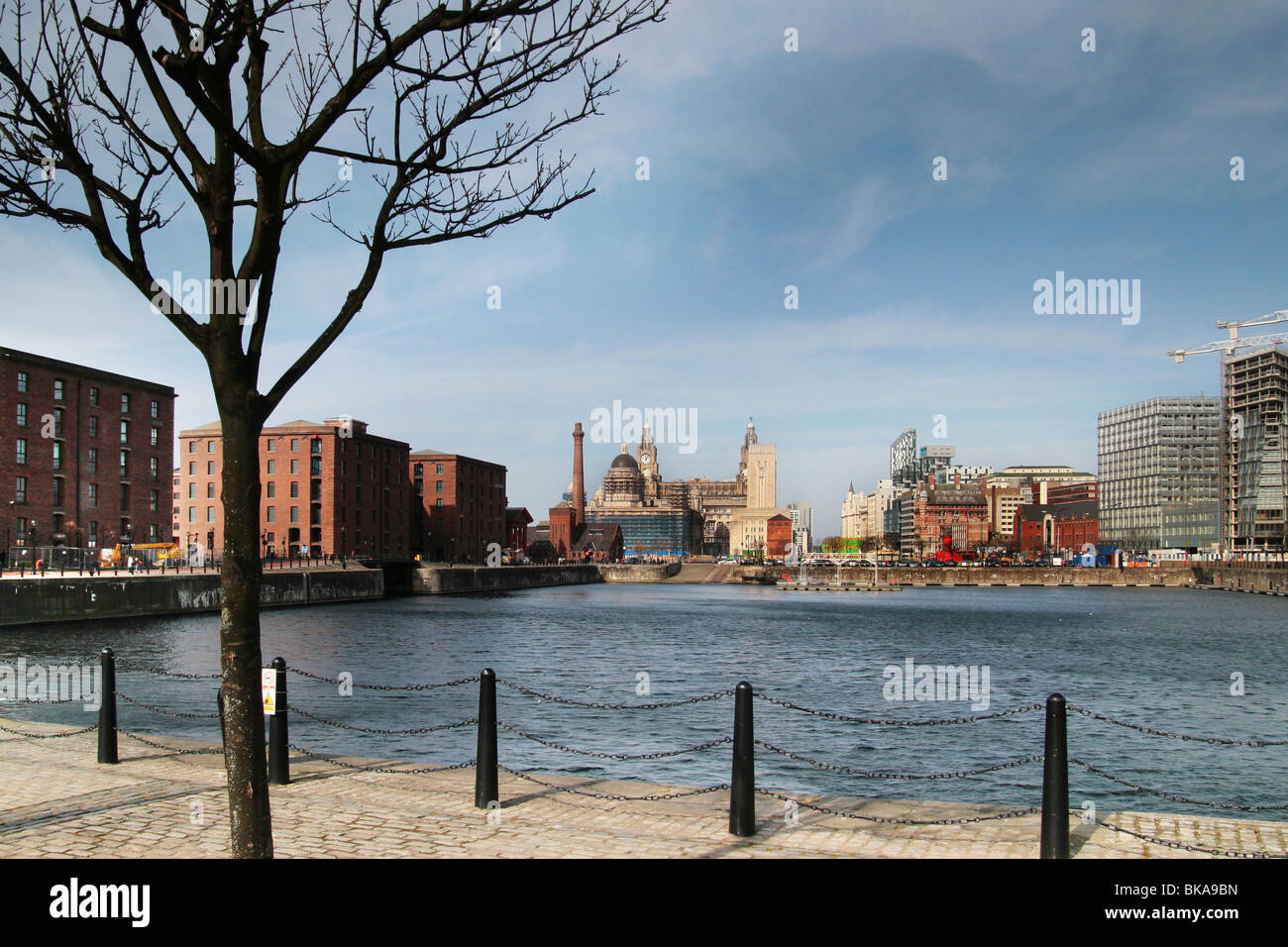Albert Docks,Liverpool,England,UK Stock Photo