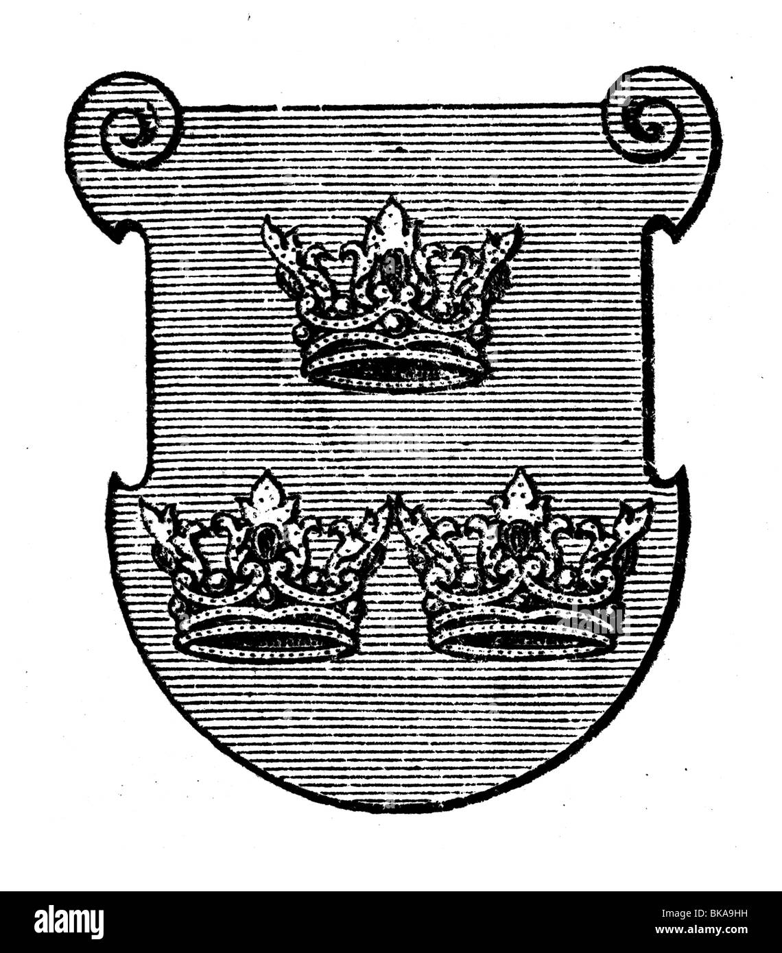 Coats of arms Elisabethinerinnen Stock Photo