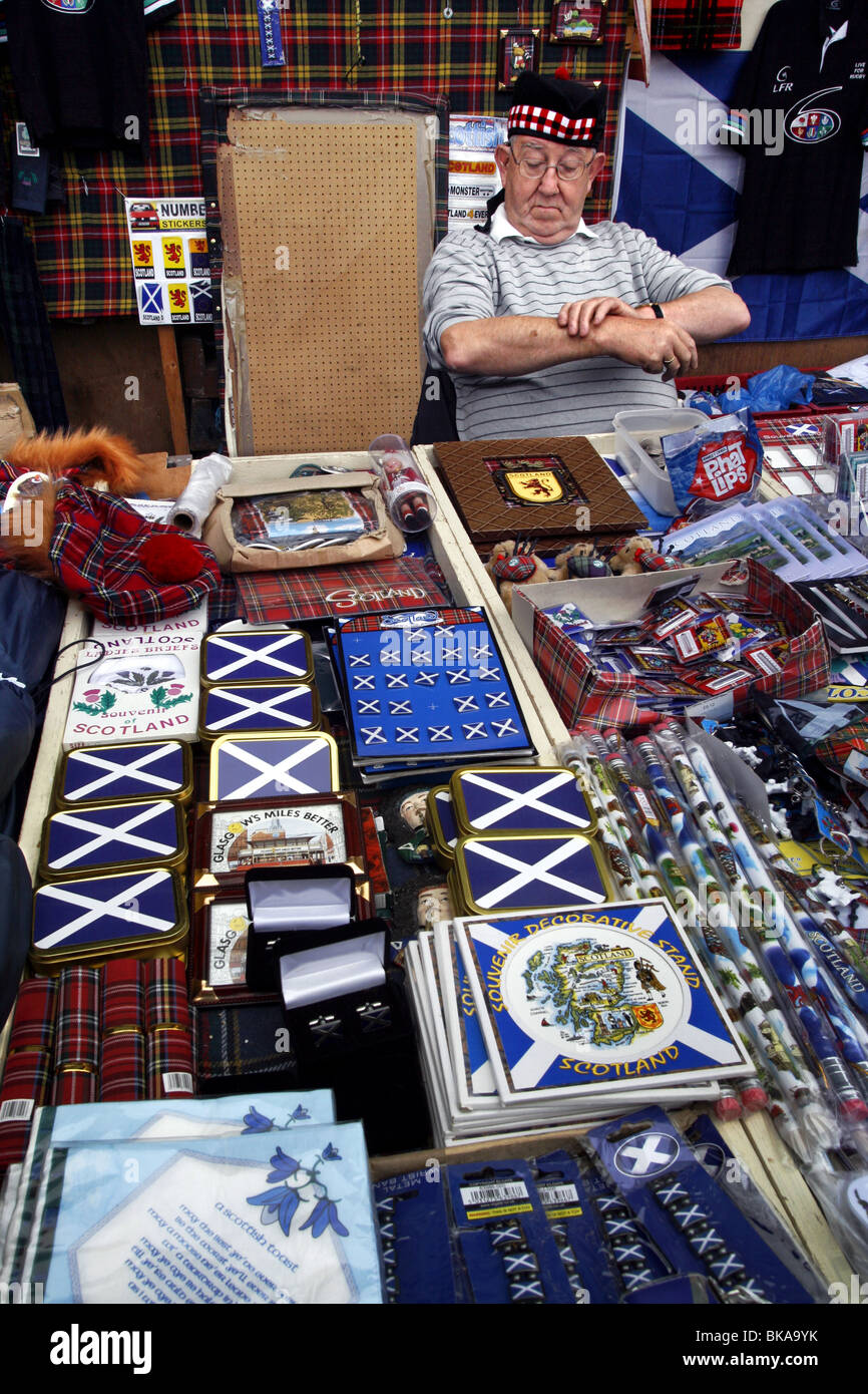 Market, East End, Glasgow, Scotland Stock Photo