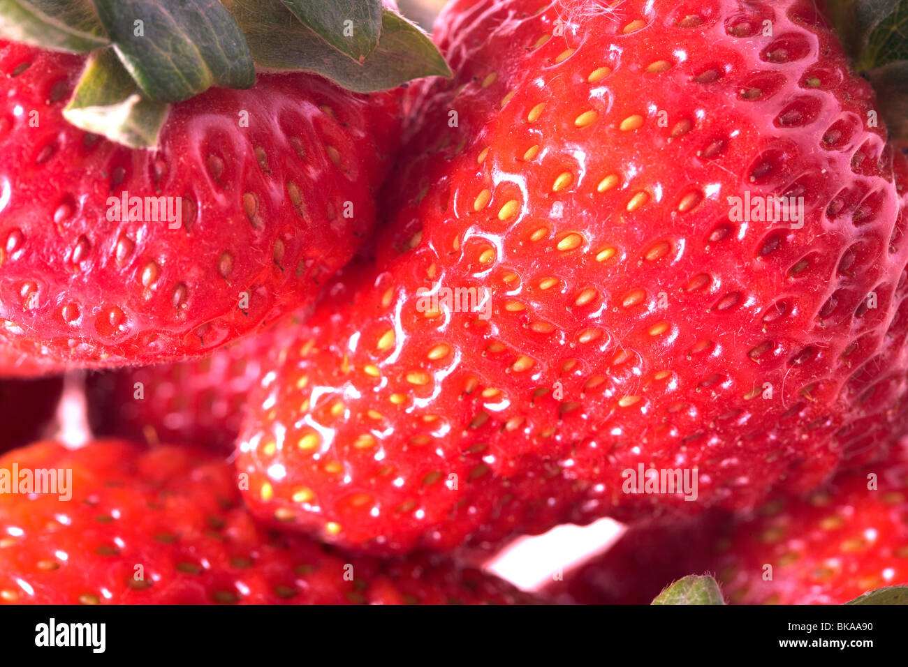 Food still life strawberries Cut Out Stock Images & Pictures - Alamy