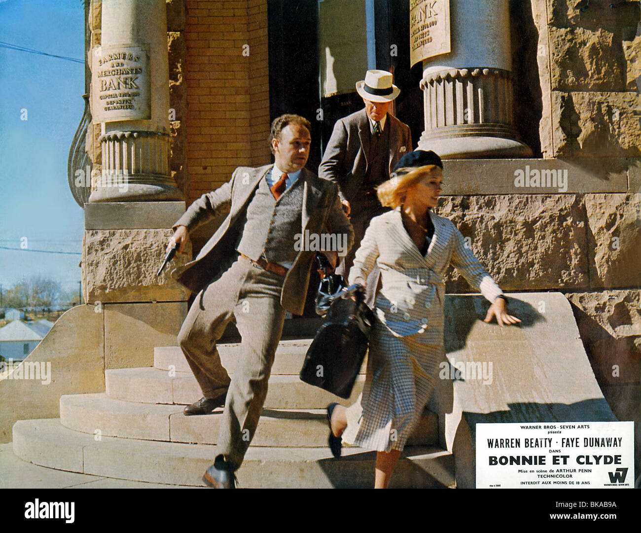 BONNIE AND CLYDE (1967) GENE HACKMAN, WARREN BEATTY, FAYE DUNAWAY BAC 002FOH Stock Photo Alamy