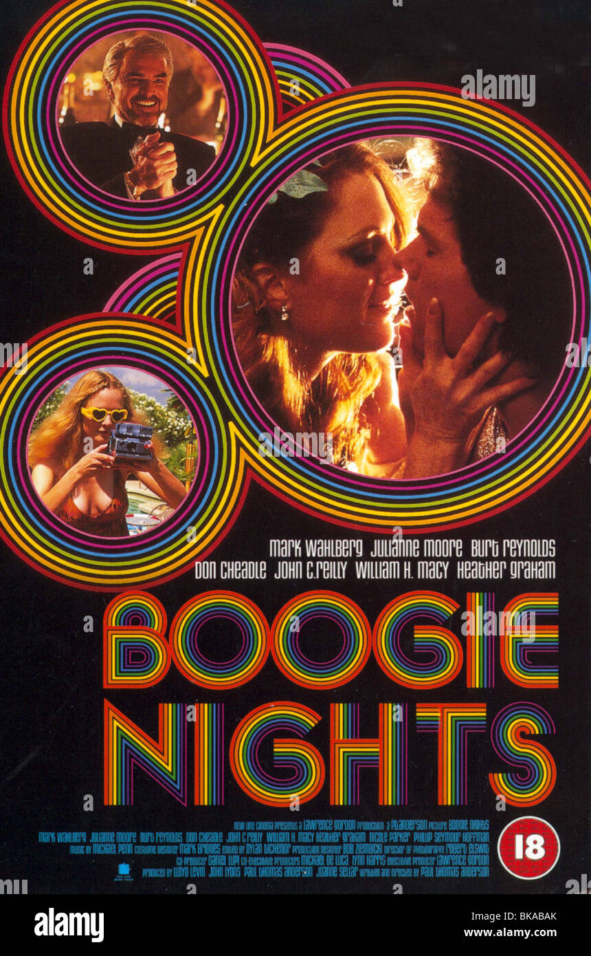 BOOGIE NIGHTS -1997 POSTER Stock Photo