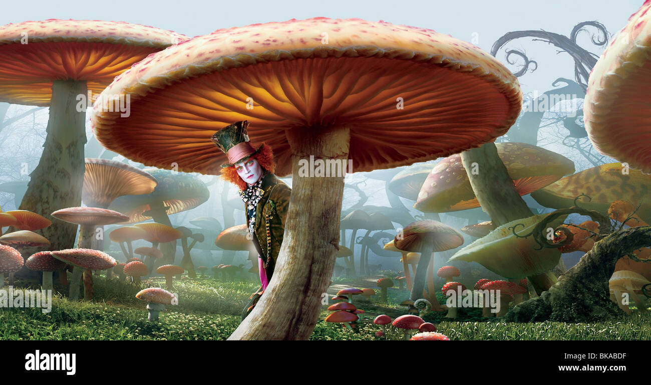 Alice in wonderland mushroom hires stock photography and images Alamy