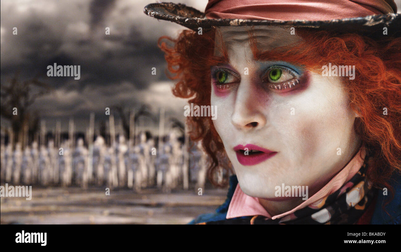 Alice in Wonderland Year: 2010 - USA Director: Tim Burton Johnny Depp ...