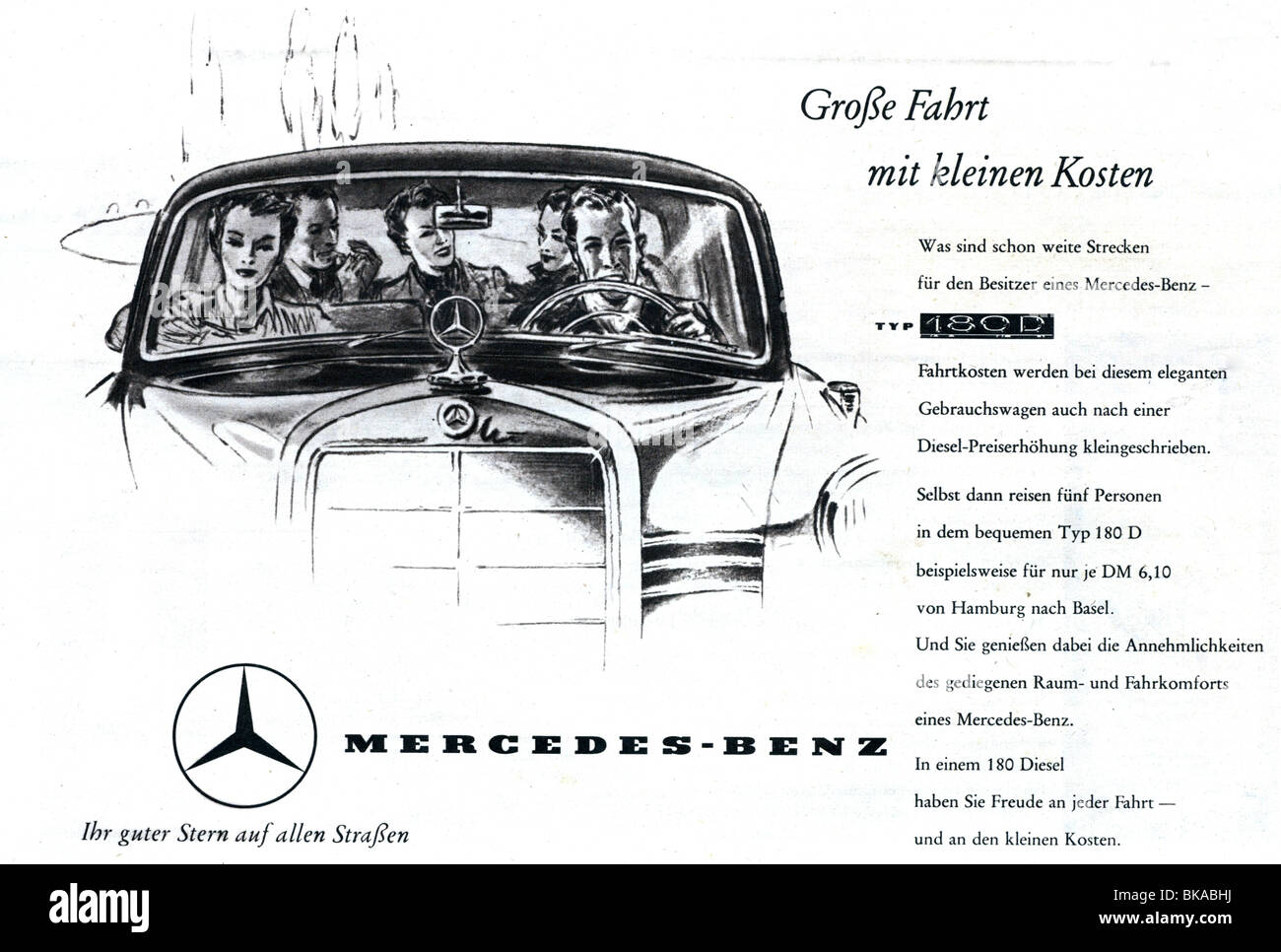 Mercedes Vintage Poster - Mercedes Benz - Mercedes Car Print - Car Art -  Car Wall Decor - Old Car Ar Tote Bag