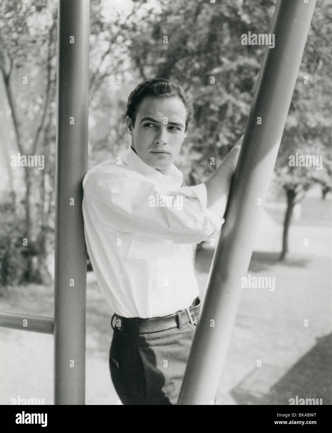 MARLON BRANDO PORTRAIT Stock Photo