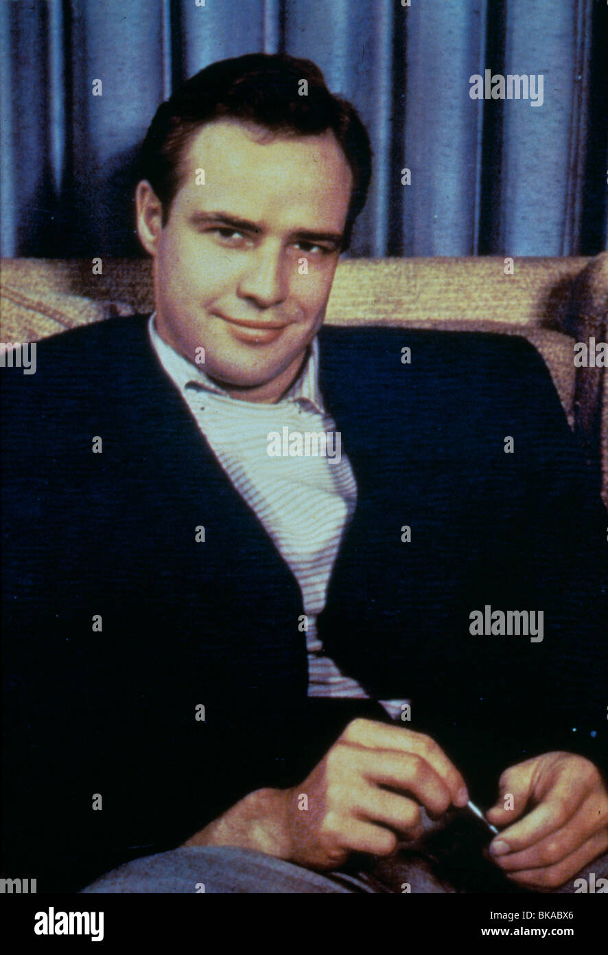 MARLON BRANDO PORTRAIT Stock Photo