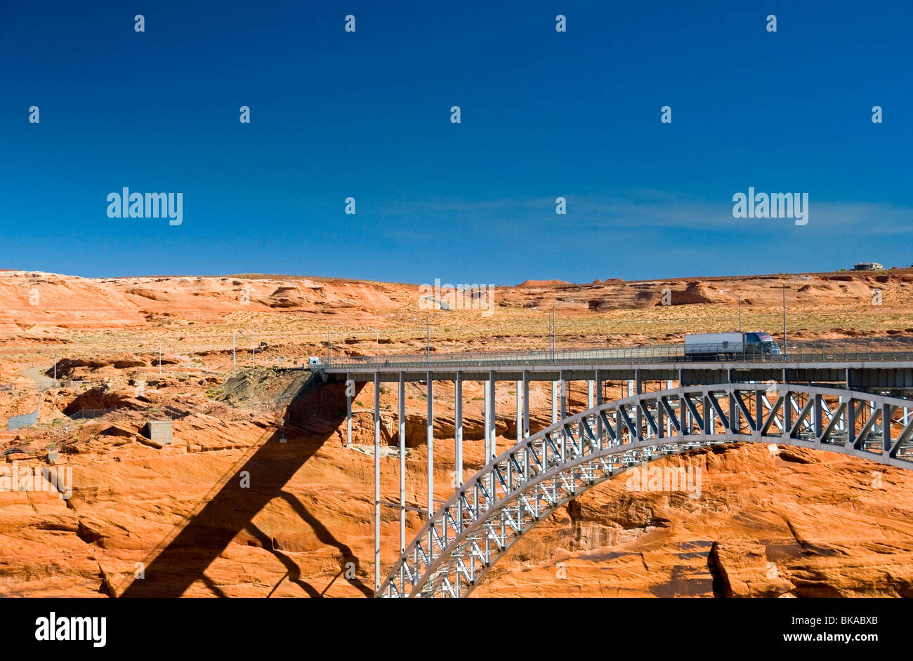 Rio Grande bridge New Mexico Stock Photo Alamy