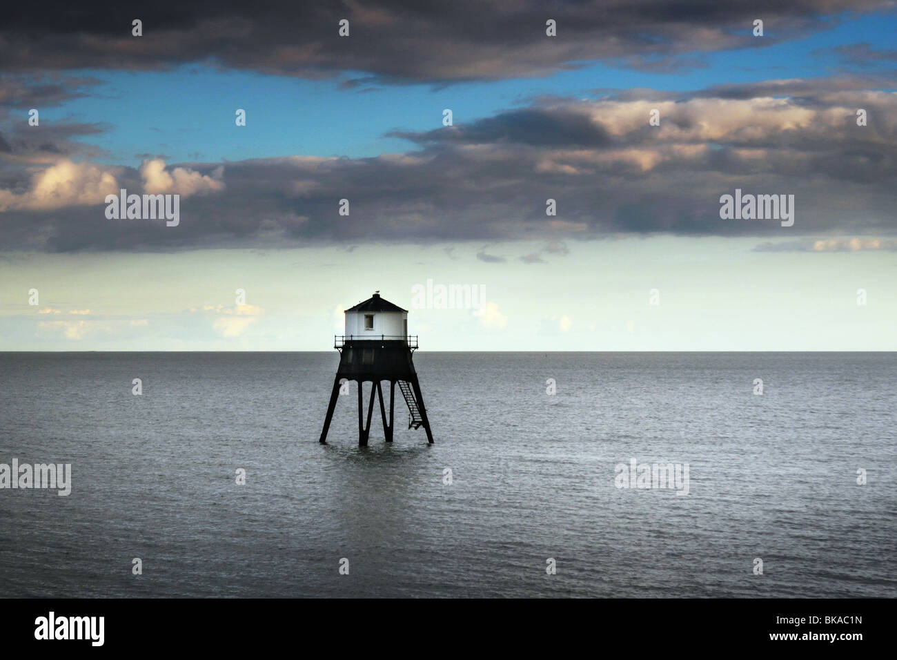 Dovercourt victorian lighthouse, Harwich, Sussex, England UK Stock Photo