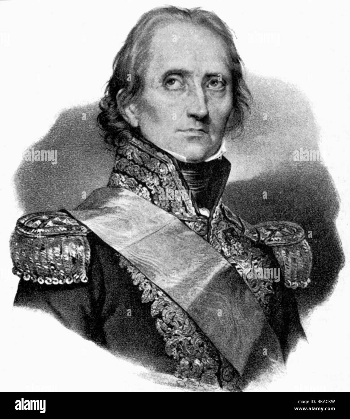 Soult, Nicolas-Jean-de-Dieu, 29.3.1769 - 26.11.1851, French general and politician, portrait, Minister of War 3.12.1814 - , Stock Photo
