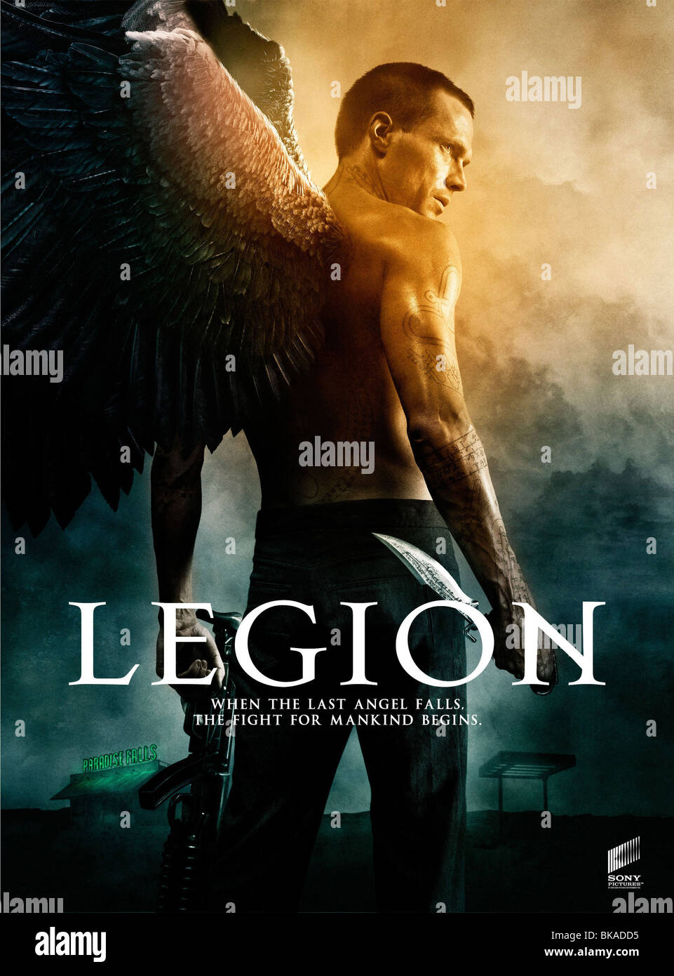 Scott stewart paul bettany movie poster usa hires stock photography