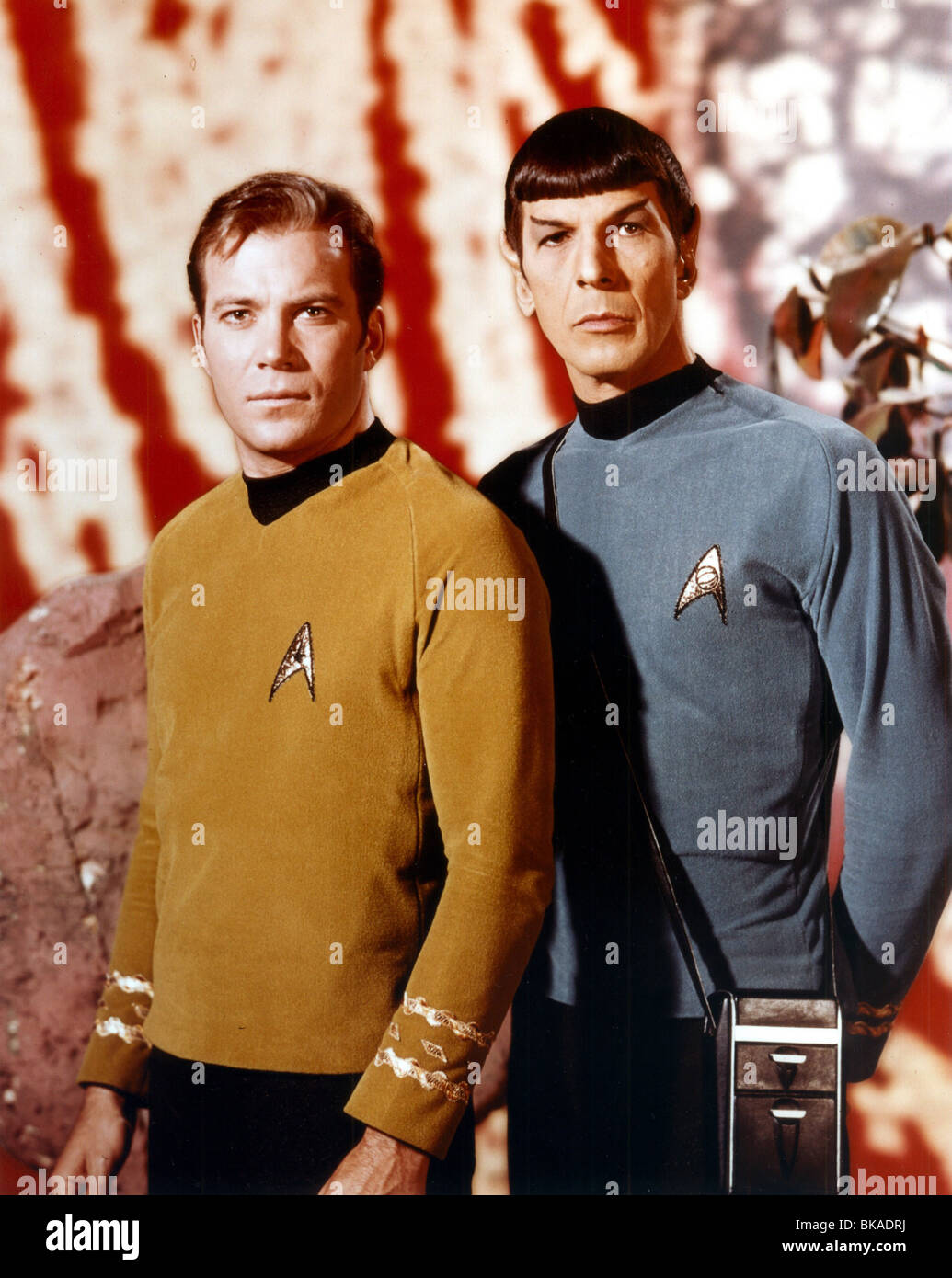 Star Trek  Year : 1966 - [TV-Series 1966-1969] USA Created by Gene Roddenberry  William Shatner, Leonard Nimoy Stock Photo