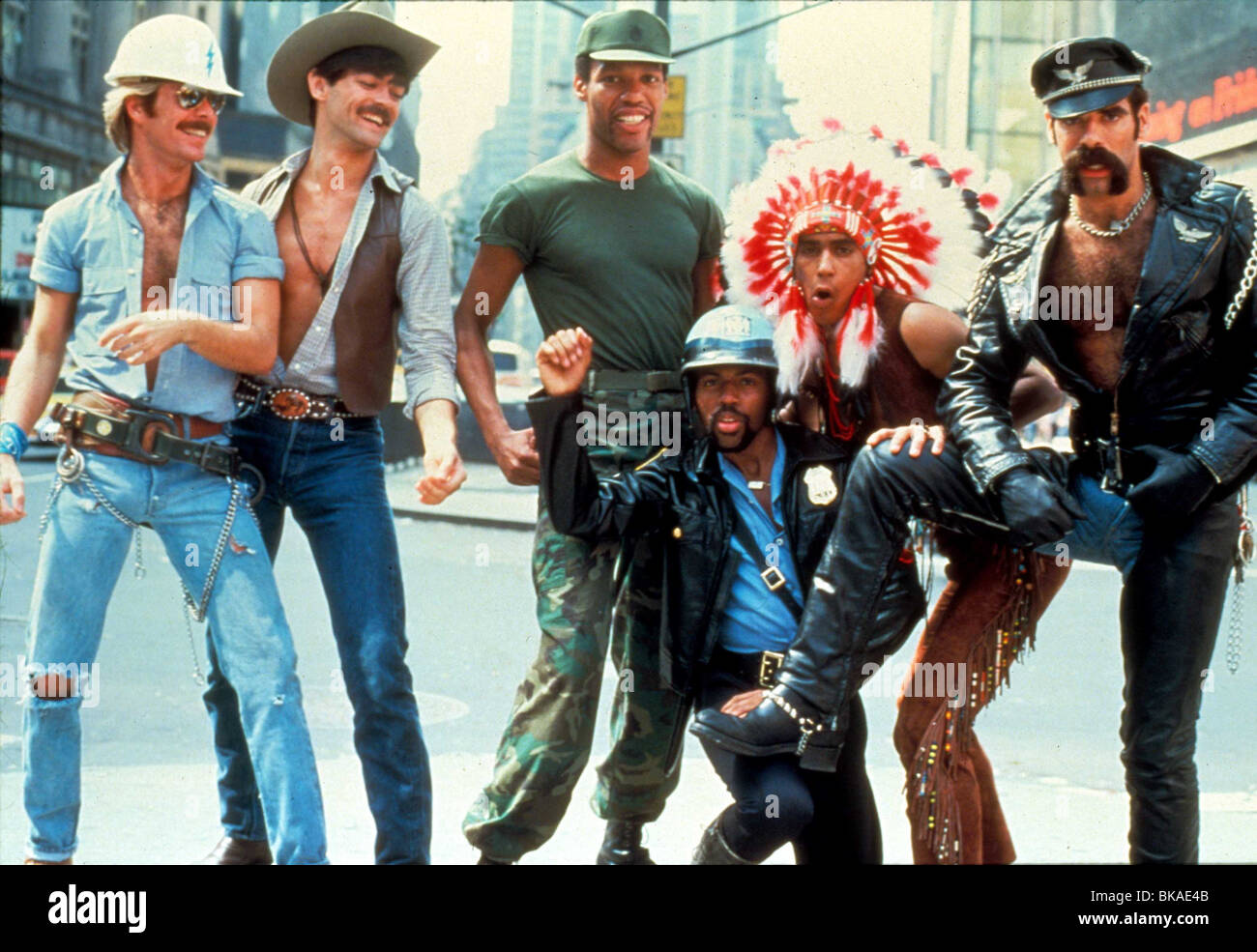CAN'T STOP THE MUSIC (1980) VILLAGE PEOPLE CSTM 006 Stock Photo
