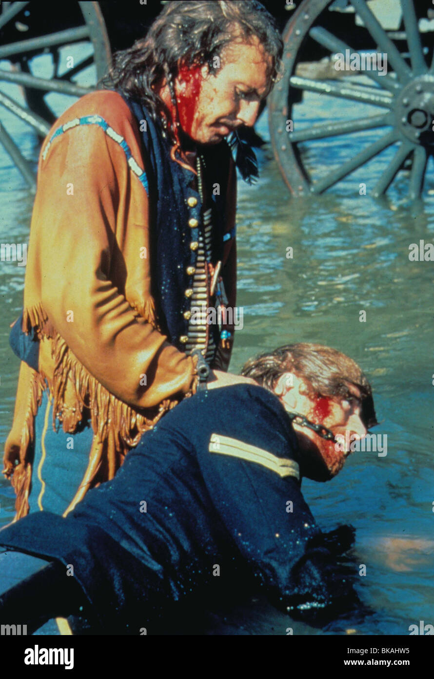 DANCES WITH WOLVES (1990) KEVIN COSTNER DWW 006 Stock Photo