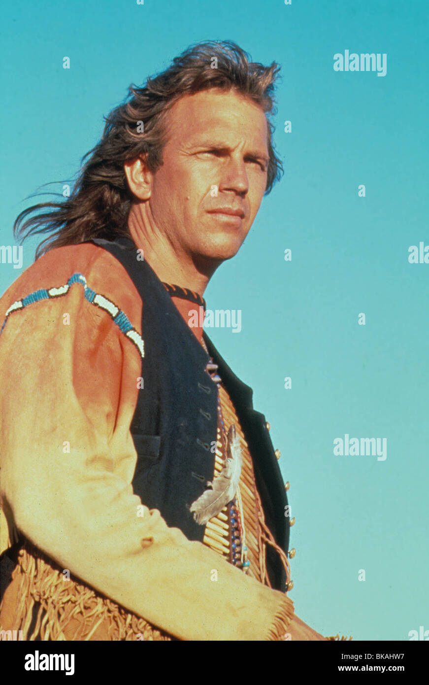 DANCES WITH WOLVES (1990) KEVIN COSTNER DWW 009 Stock Photo