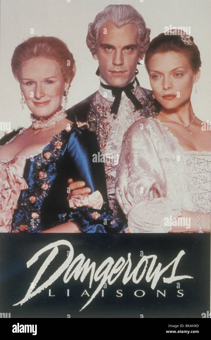 DANGEROUS LIAISONS -1988 POSTER Stock Photo: 29122421 - Alamy