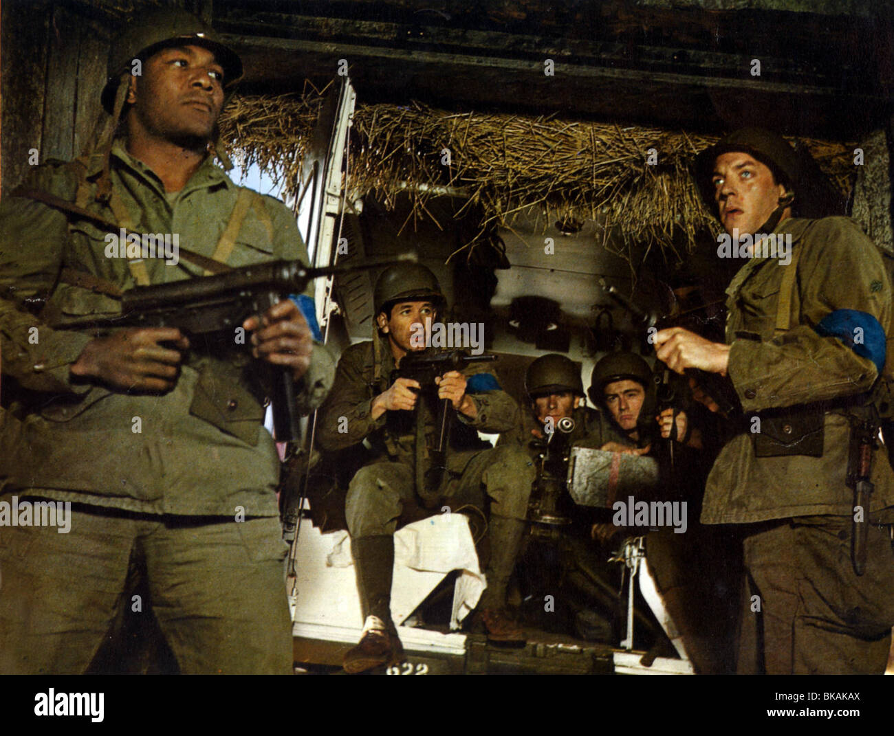 The Dirty Dozen Original Lobby Card Donald Sutherland Jim Brown Machine