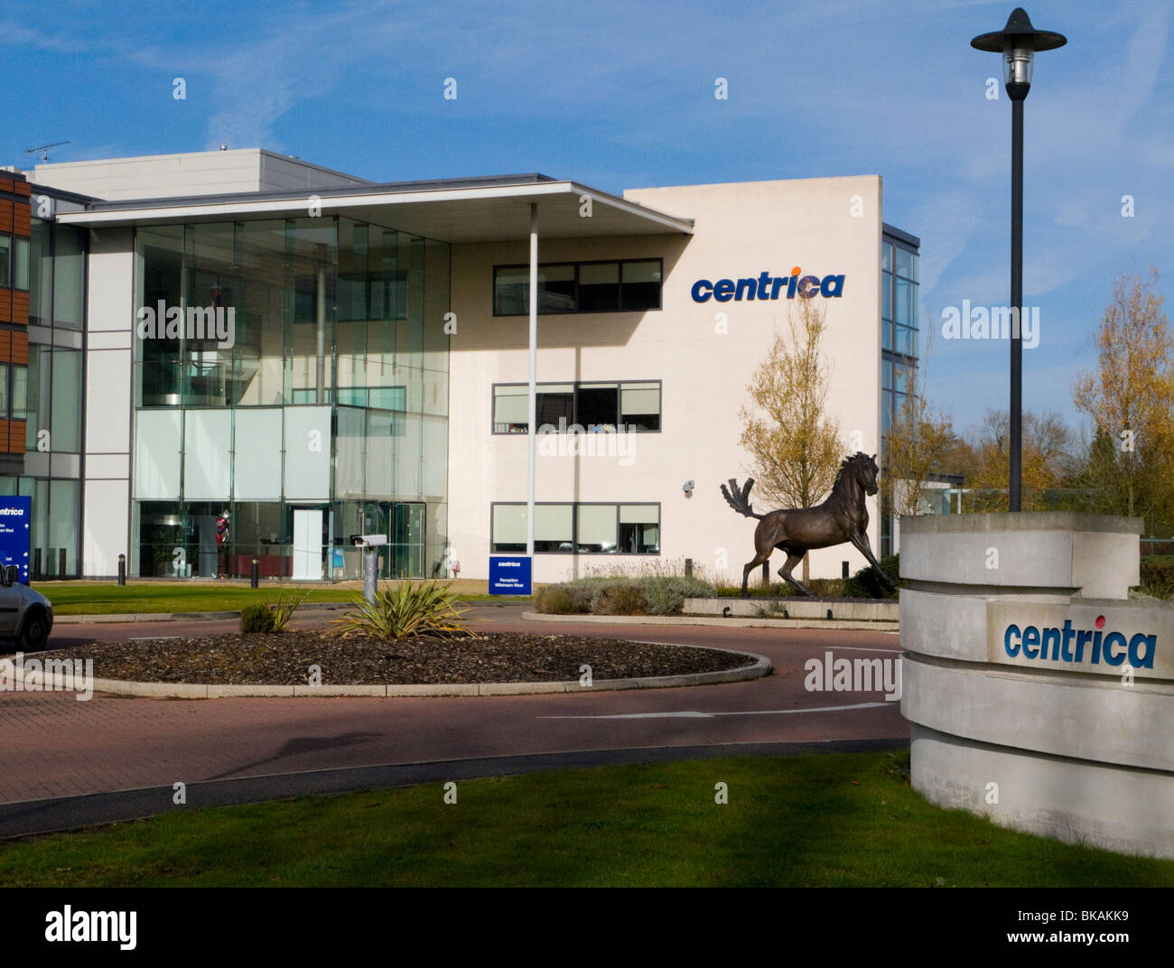 Centrica (owner of British Gas) head office. Centrica plc. Millstream, Maidenhead Road, Windsor, Berkshire. SL4 5GD. UK. Stock Photo