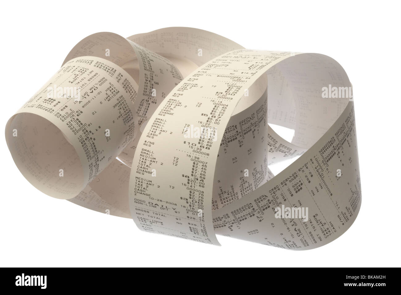 Adding machine tape hires stock photography and images Alamy