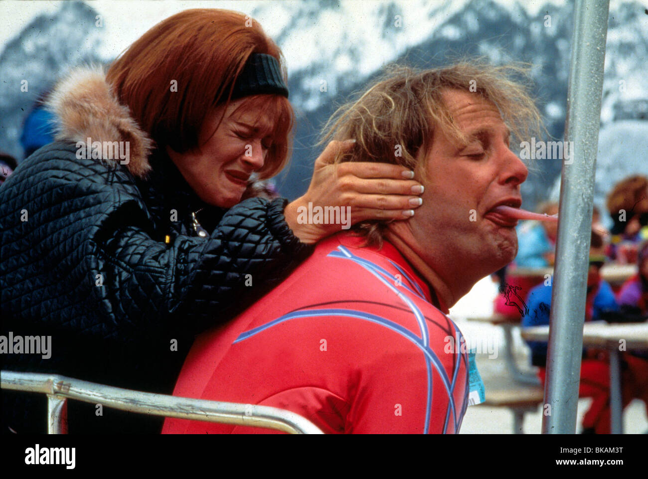 DUMB AND DUMBER (1995) LAUREN HOLLY, JEFF DANIELS DBDM 109 Stock Photo